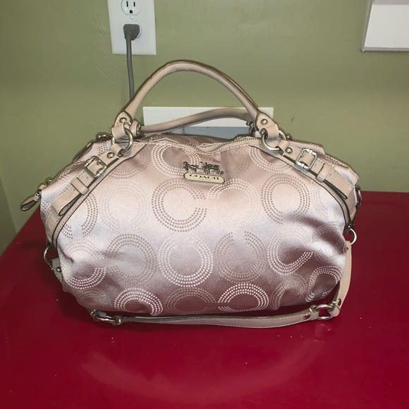 Coach Madison dotted op art satchel - Picture 5 of 8